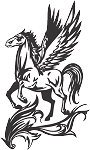 Pegasus Decal 30